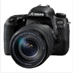 照相機(jī) 佳能/CANON EOS-77D 2.5英寸以下 2000-2999萬(wàn) 單反相機(jī) APS-C SD卡 單鏡頭套機(jī) 黑色